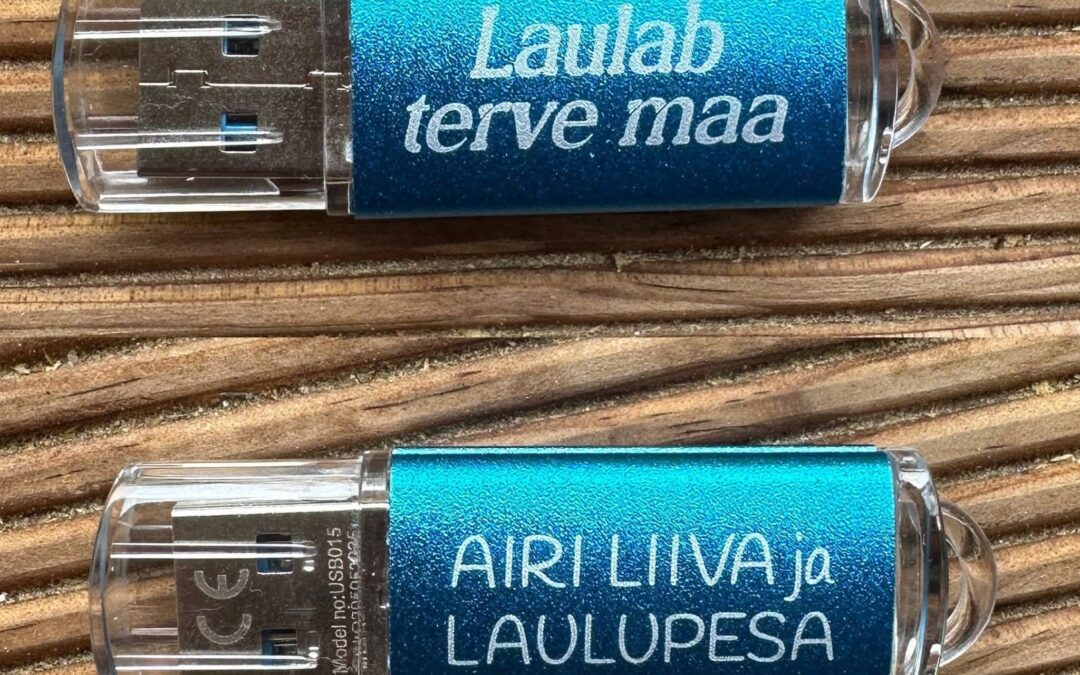 Laulab terve maa. Laste- ja noortelaulud. Mälupulk lauludega